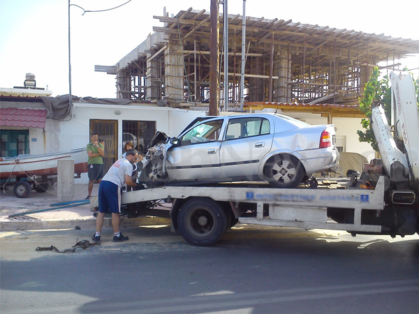 Χανιά: Δύο ατυχήματα στην Ακρωτηρίου σε διάστημα δύο ωρών (φωτο)