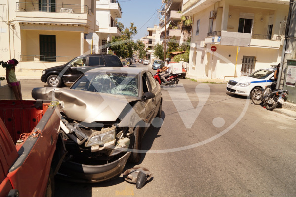 Σοβαρός τραυματισμός δικυκλιστή στα Χανιά