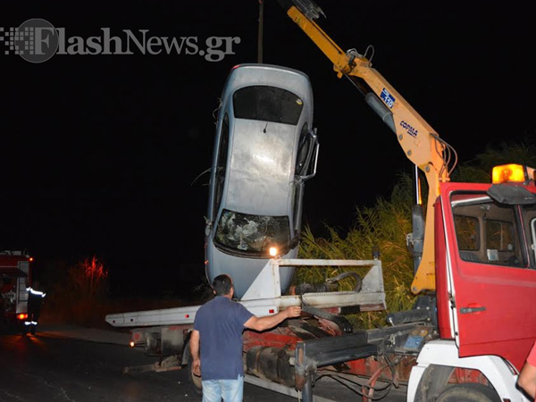 Πέντε τραυματίες και ένας στην εντατική σε τροχαίο στον δρόμο της Αγυιάς στα Χανιά (φωτο & video)