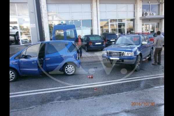 Τροχαίο στην Λεωφόρο Μουρνιών στα Χανιά