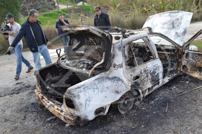 Κάηκε Χανιώτης μέσα στο αυτοκίνητο του - Αυτοχειρία ο θάνατος  (ΠΡΟΣΟΧΗ εικόνες που σοκάρουν)
