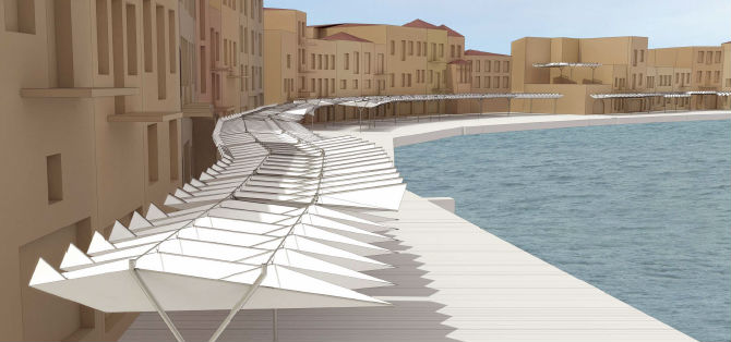 Χανιά: Έτσι θα γίνει το Ενετικό Λιμάνι με τα σκιάδια!