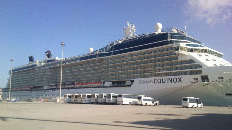 Στα Χανιά το κρουαζιερόπλοιο Celebrity Equinox - Η αποθέωση της πολυτέλειας