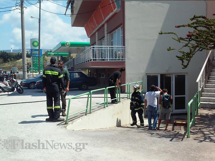 Δυο φωτιές σε 2 υπόγεια την ίδια ώρα σε απόσταση λίγων μέτρων στα Χανιά