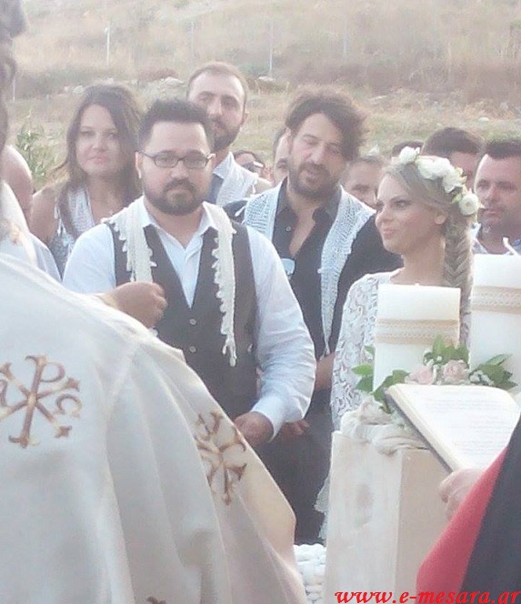 Κουμπάρος σε κρητικό γάμο ο Αλέξης Γεωργούλης (Photos)