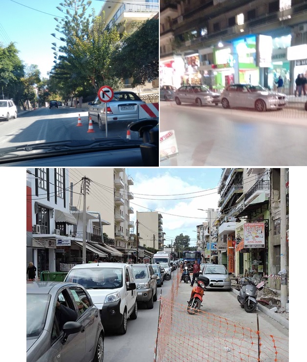 Οι τσομπάνηδες των Χανίων: Παρκάρουν όπου γουστάρουν Φωτορεπορτάζ