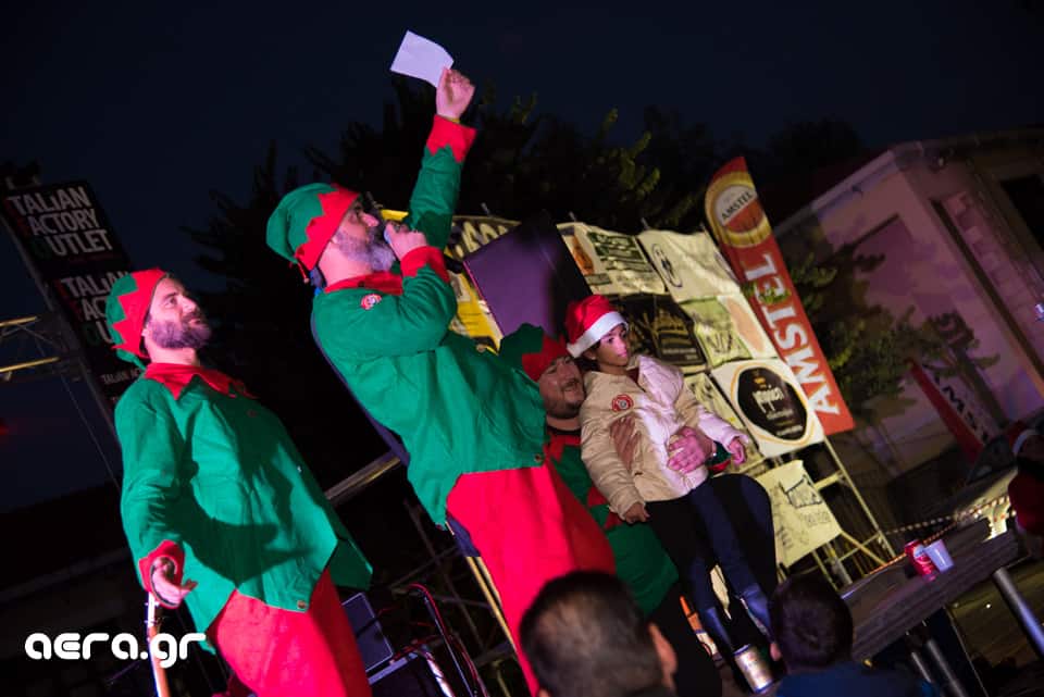 Η μικρή Μελίτα που προκάλεσε συγκίνηση στο Santa run Chania (φωτο)