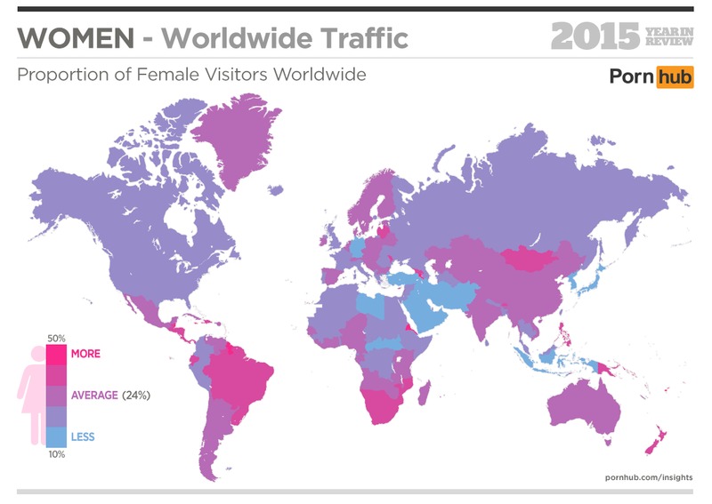 Τι είδαν οι γυναίκες στο Pornhub το 2015