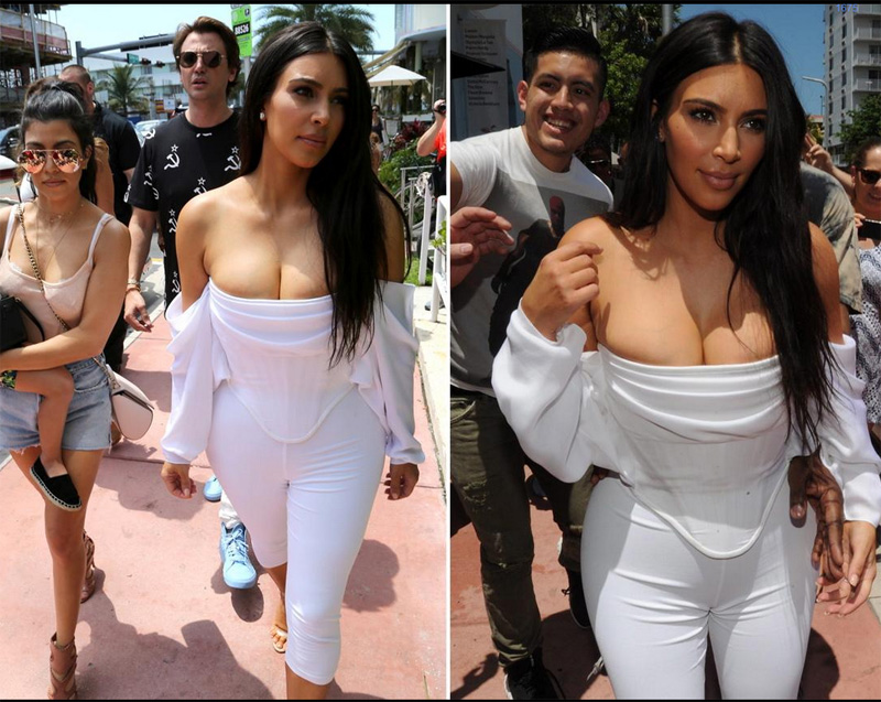 Φωτογραφία: Το... καταπιεσμένο στήθος της Kim Kardashian «φωνάζει» για ελευθερία!