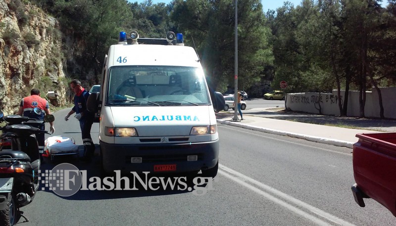 Τροχαίο με μηχανάκι σε γνωστό επικίνδυνο σημείο των Χανίων