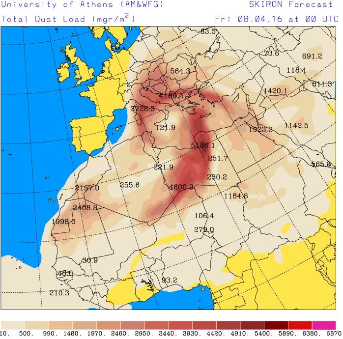 Έρχεται αφρικανική σκόνη στην Κρήτη - Σε ποιες περιοχές θα... δυσκολευτούν