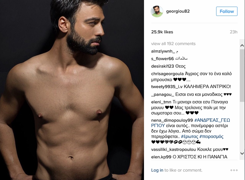 Ο πρωταγωνιστής του «Μπρούσκο» πόζαρε γυμνός και προκάλεσε «εμφράγματα»