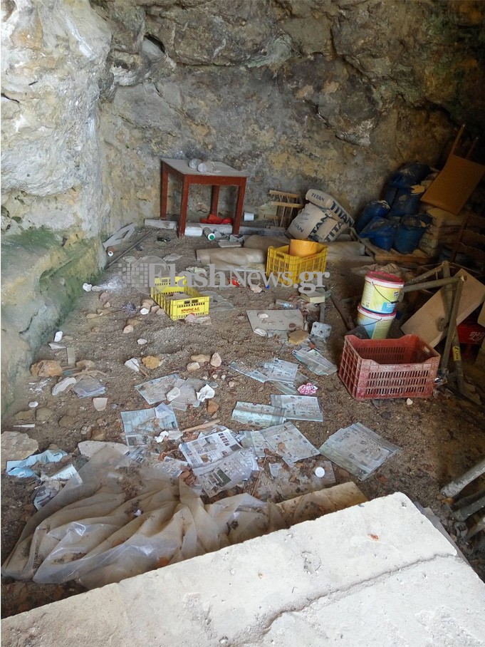 Εικόνες ντροπής - Σκουπιδότοπος πίσω απο το Γυαλί Τζαμί (φωτο)