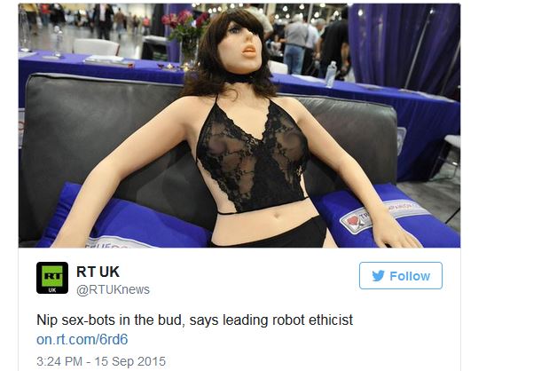 Ρομπότ του σεξ υπόσχονται στιγμές ηδονής σε καφέ του Λονδίνου