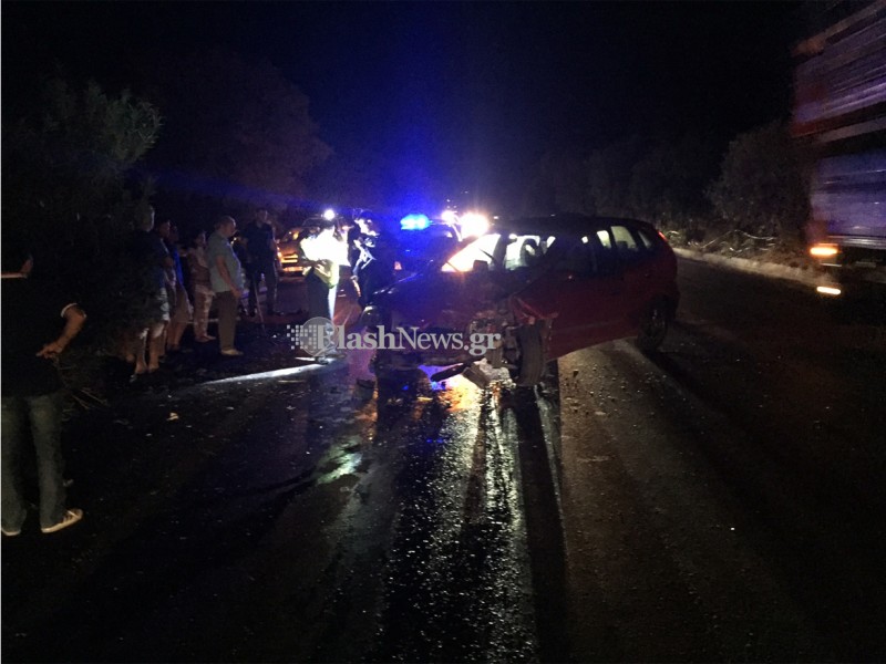 Χανιά: Σοβαρό τροχαίο με τρία αυτοκίνητα στη θέση Πλατάνι Σούδας (photo-video)