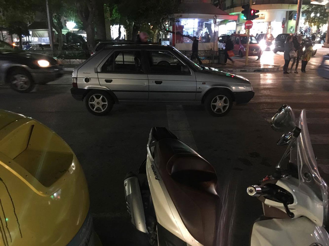 Απίστευτο περιστατικό στο κέντρο των Χανίων (φωτο)