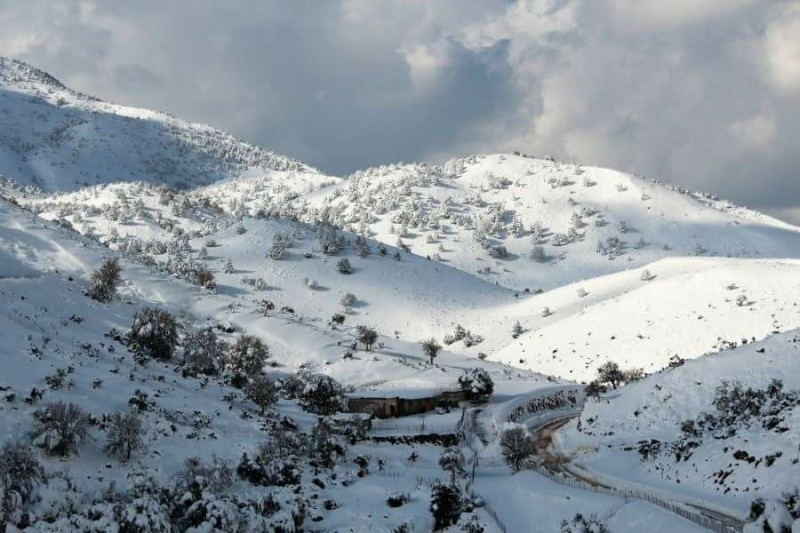 Μαγεύει η ορεινή Κρήτη ντυμένη στα λευκά! (φωτό - βίντεο)