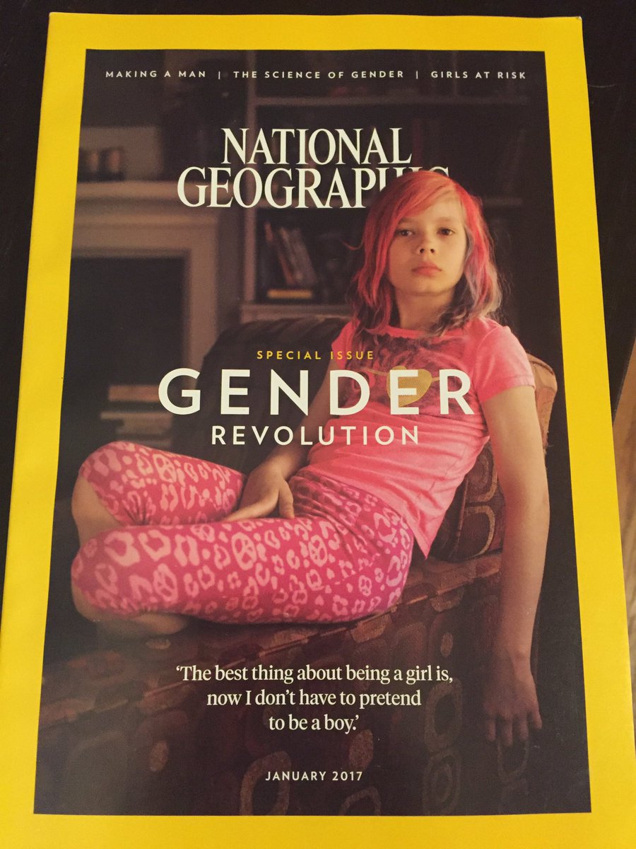National Geographic: Ιστορικό εξώφυλλο με 9χρονη τρανσέξουαλ!