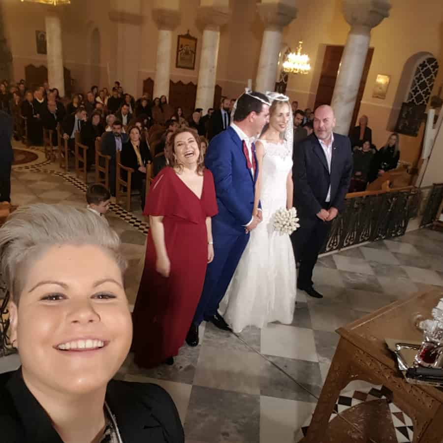 Ο δημοσιογραφικός γάμος με τις selfie και το γλέντι με Σταθάκη και Πολάκη στα Χανιά (φωτο)