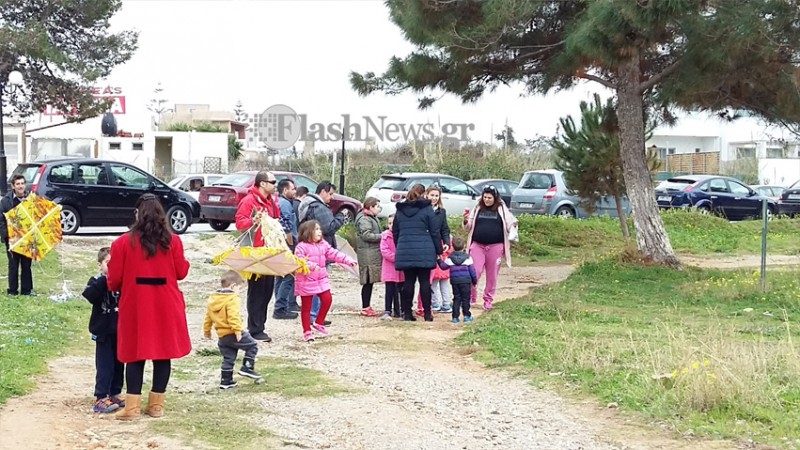 Έτσι γιόρτασαν την Καθαρά Δευτέρα οι Χανιώτες (φωτο - βίντεο)