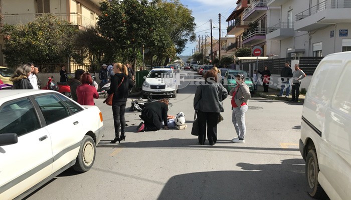 Τρεις τραυματίες σε δύο τροχαία ατυχήματα στα Χανιά (φωτο)