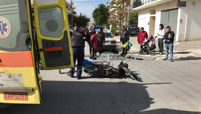 Τρεις τραυματίες σε δύο τροχαία ατυχήματα στα Χανιά (φωτο)