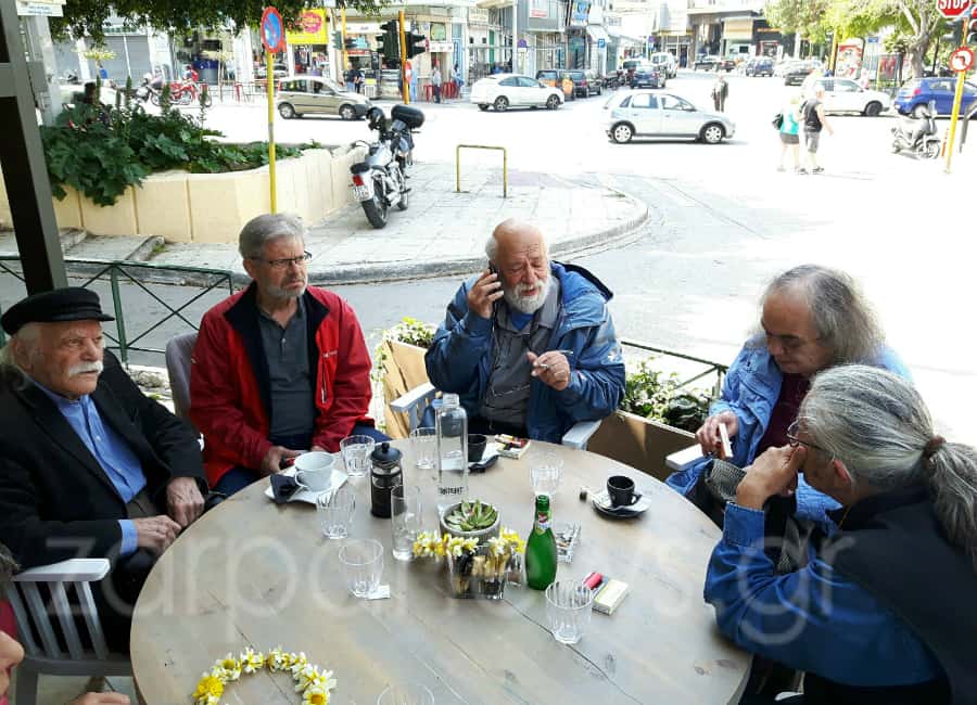 Στα Χανιά ο Μανώλης Γλέζος για τα γυρίσματα της νέας ταινίας του Παντελή Βούλγαρη (photos)