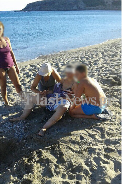 Ανεμοστρόβιλος σε παραλία της Κρήτης εκτόξευσε σίδερο στο κεφάλι γυναίκας