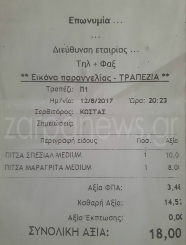 Πιτσαρία «φάντασμα» στα Χανιά παίζει με τα νεύρα των πελατών της! (φωτο)