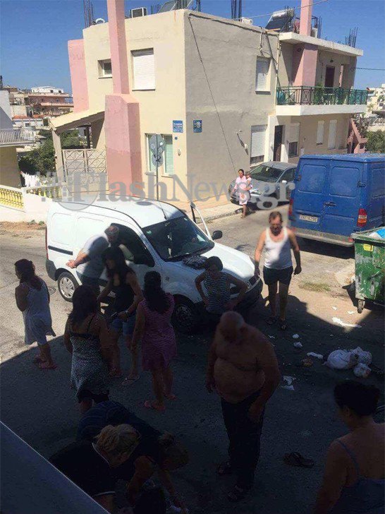 Χανιά: Τροχαίο με οδηγό ντελίβερι - Συγκρούστηκε με αυτοκίνητο (φωτό)