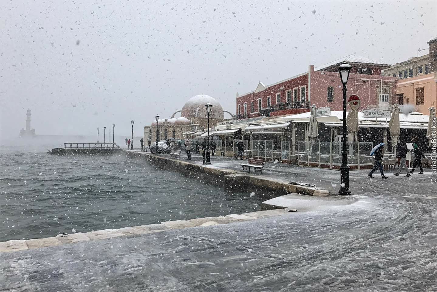 Σήμερα λιακάδα… πέρυσι σφοδρός χιονιάς