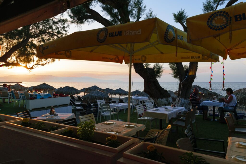 Akti seaside restaurant – beach bar – Agia Marina