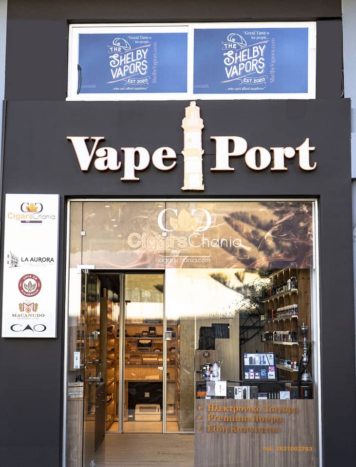 Vape port Chania – e-cigarettes & cigar