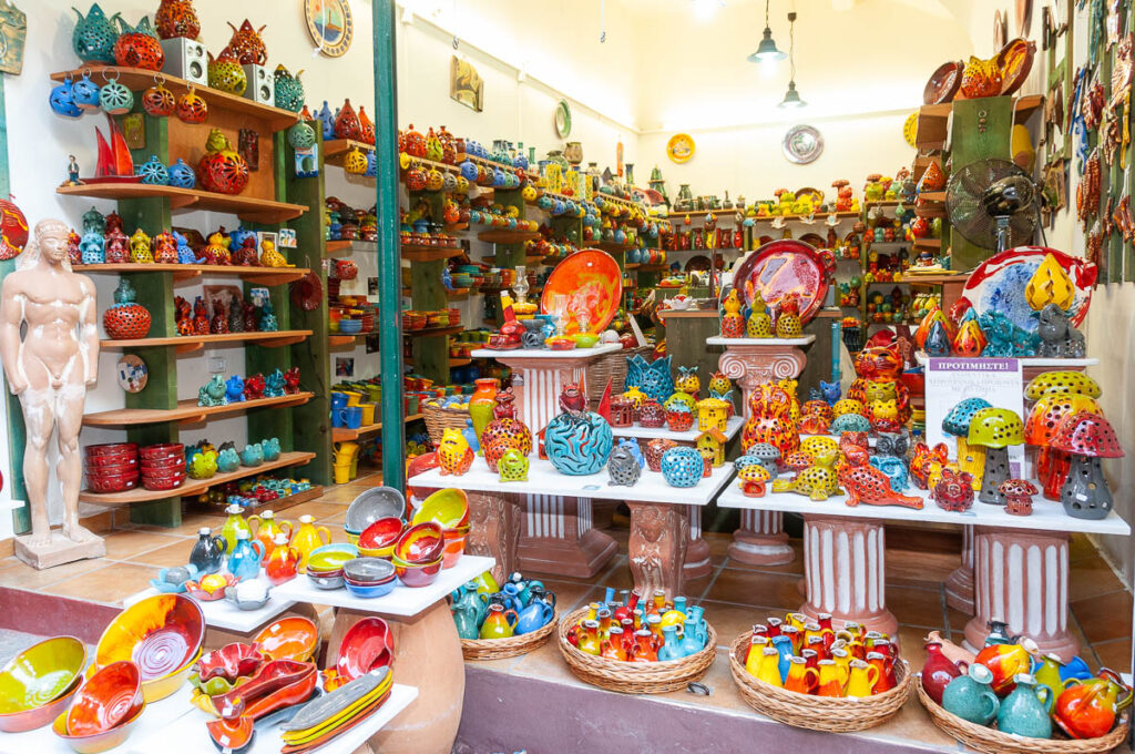 Laventzakis ceramics shop, Chania