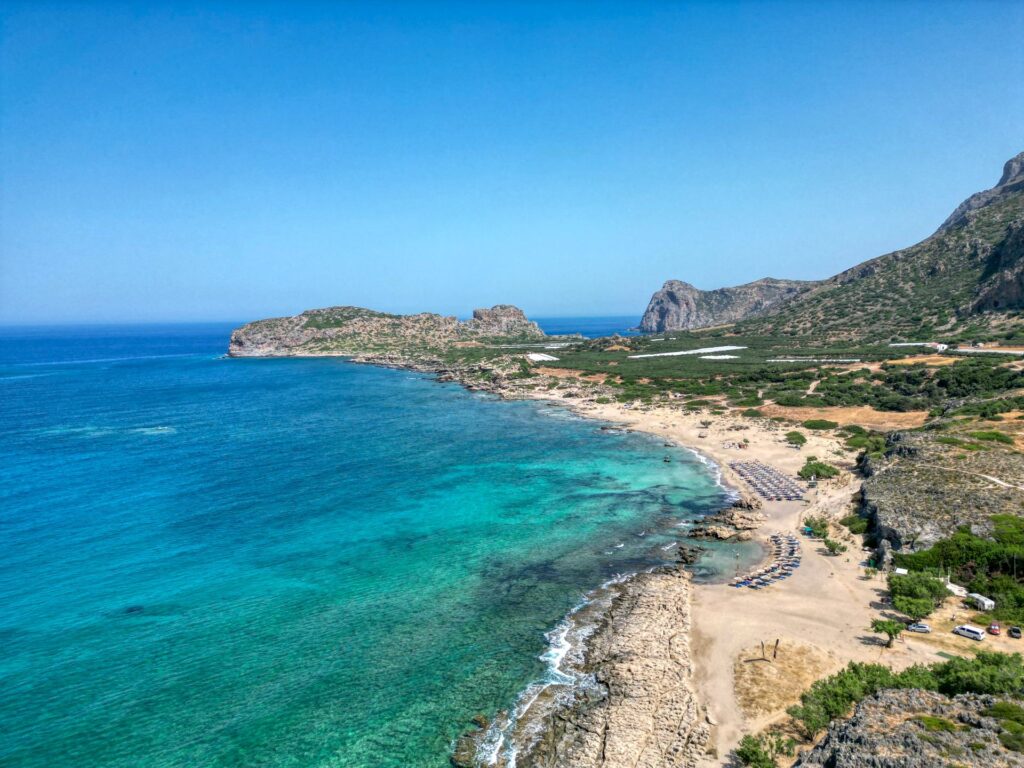 Bόρεια Παραλία Φαλάσαρνα + baby beach