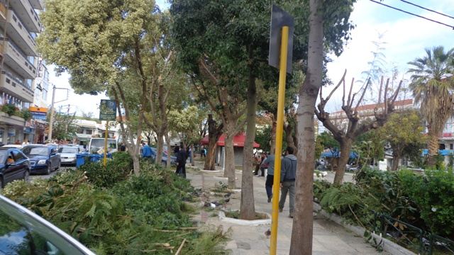 Παρεμβάσεις στην Πλατεία 1866 από το Δήμο Χανίων