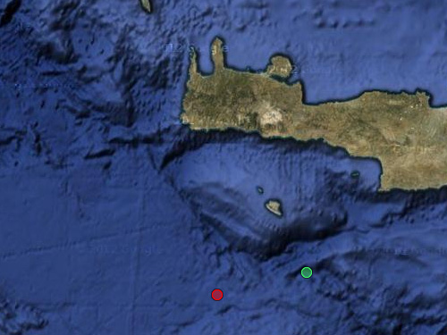 Σεισμός 3,7 Ρίχτερ Νοτιοδυτικά της Γαύδου