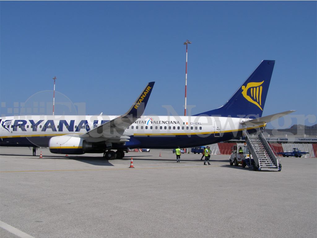 Ξεκίνησε ο σταθμός βάσης της Ryan Air στα Χανιά–Το σχέδιο για τον τουρισμό–Το επεισοδιακό παρελθόν