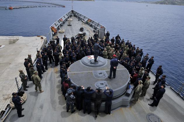 Αμερικανικά πολεμικά πλοία σε Ρόδο και Σούδα