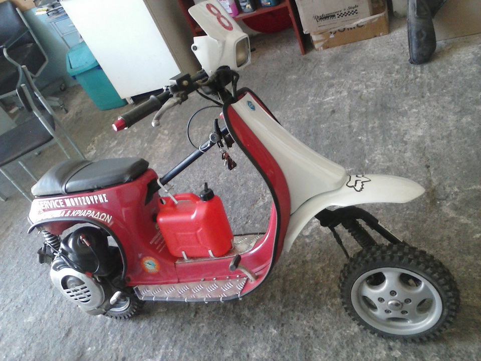 Δείτε την πρωτότυπη Vespa που κατασκευάστηκε στα Χανιά