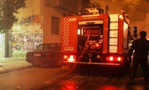 Πυρκαγιά σε γνωστό κλάμπ στην οδό Σκαλίδη στα Χανιά
