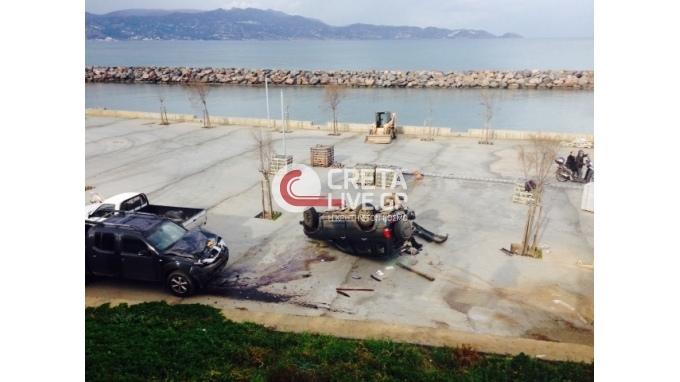 Απίστευτο και δεύτερο αυτοκίνητο απογειώθηκε στην Κρήτη!