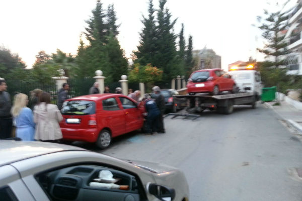 Τριπλή καραμπόλα στα Χανιά (φώτο)