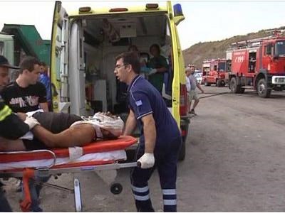 Εργάτης με εγκαύματα σε ατύχημα στα Χανιά