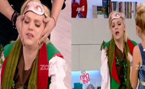 Bίντεο: Ατύχημα στο Πρωινό... Η Σάσα με αίματα στα χείλη!
