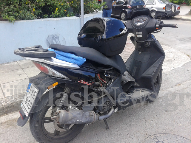 Σοβαρά τραυματίστηκε κοπέλα σε τροχαίο στο κέντρο των Χανίων