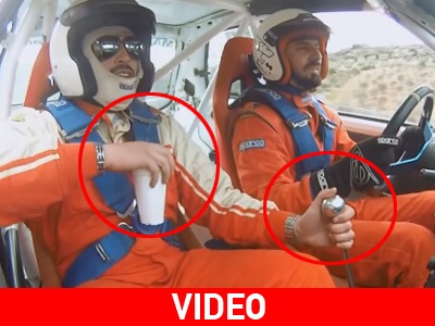 Δείτε το video που κάνει θραύση στο διαδίκτυο με 2 Χανιώτες σε ελληνικό αγώνα αυτοκινήτων!