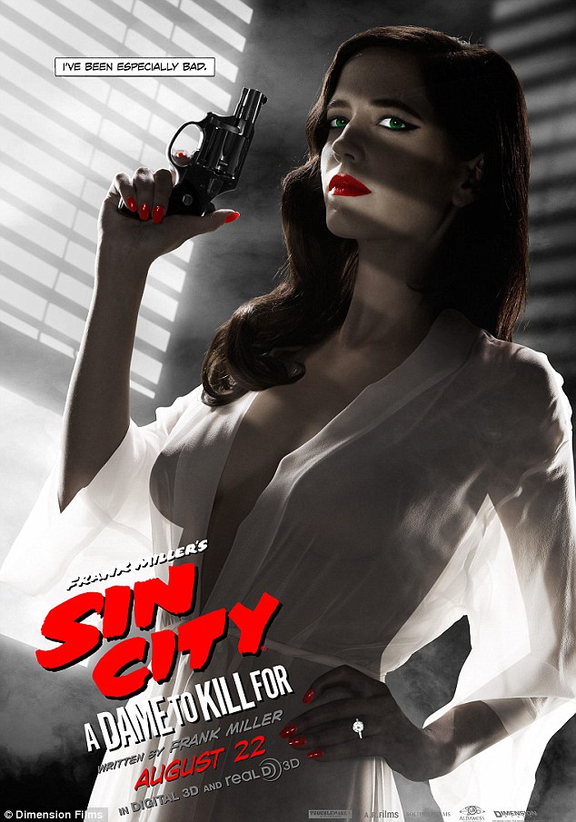 «Sin City: A Dame To Kill For»: Απαγορεύτηκε η αφίσα λόγω υπερβολικού... στήθους