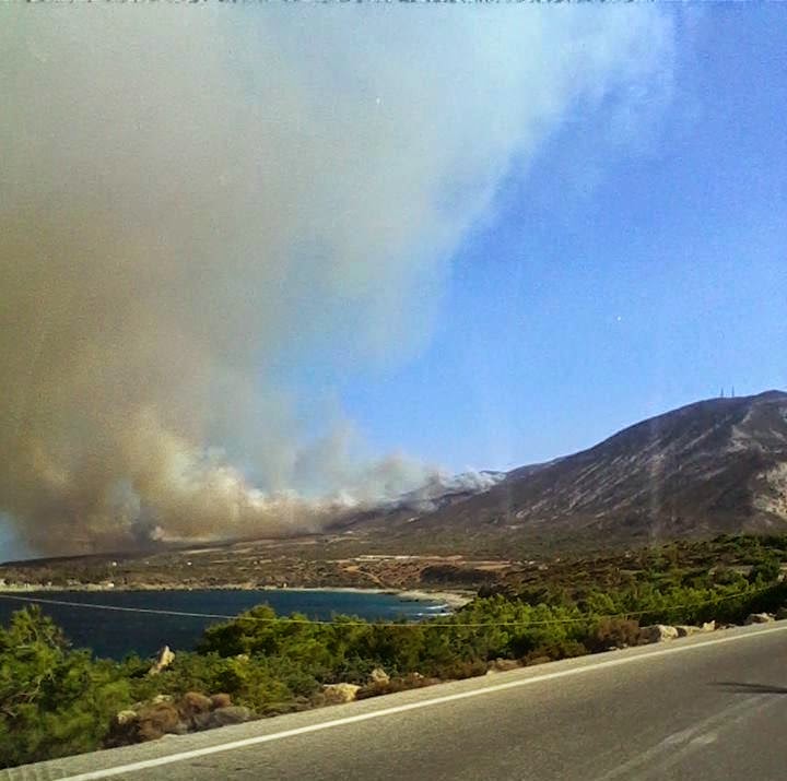 Χανιά: Η πρώτη καταμέτρηση της καταστροφής στη Κίσαμο - 3000 στρέμματα στάχτη