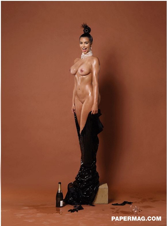 Kim Kardashian: Τώρα την βλέπουμε ολόγυμνη και από μπροστά!